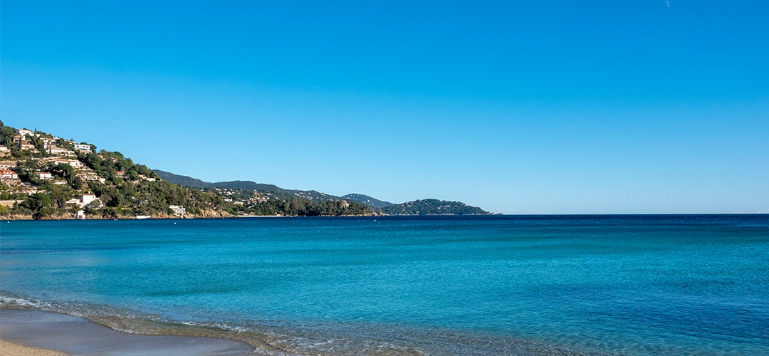 Plage Saint-clair au Lavandou