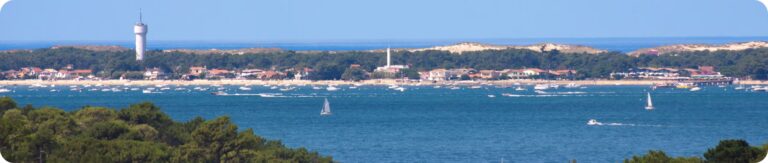 Vue sur la Baie d'Arcachon