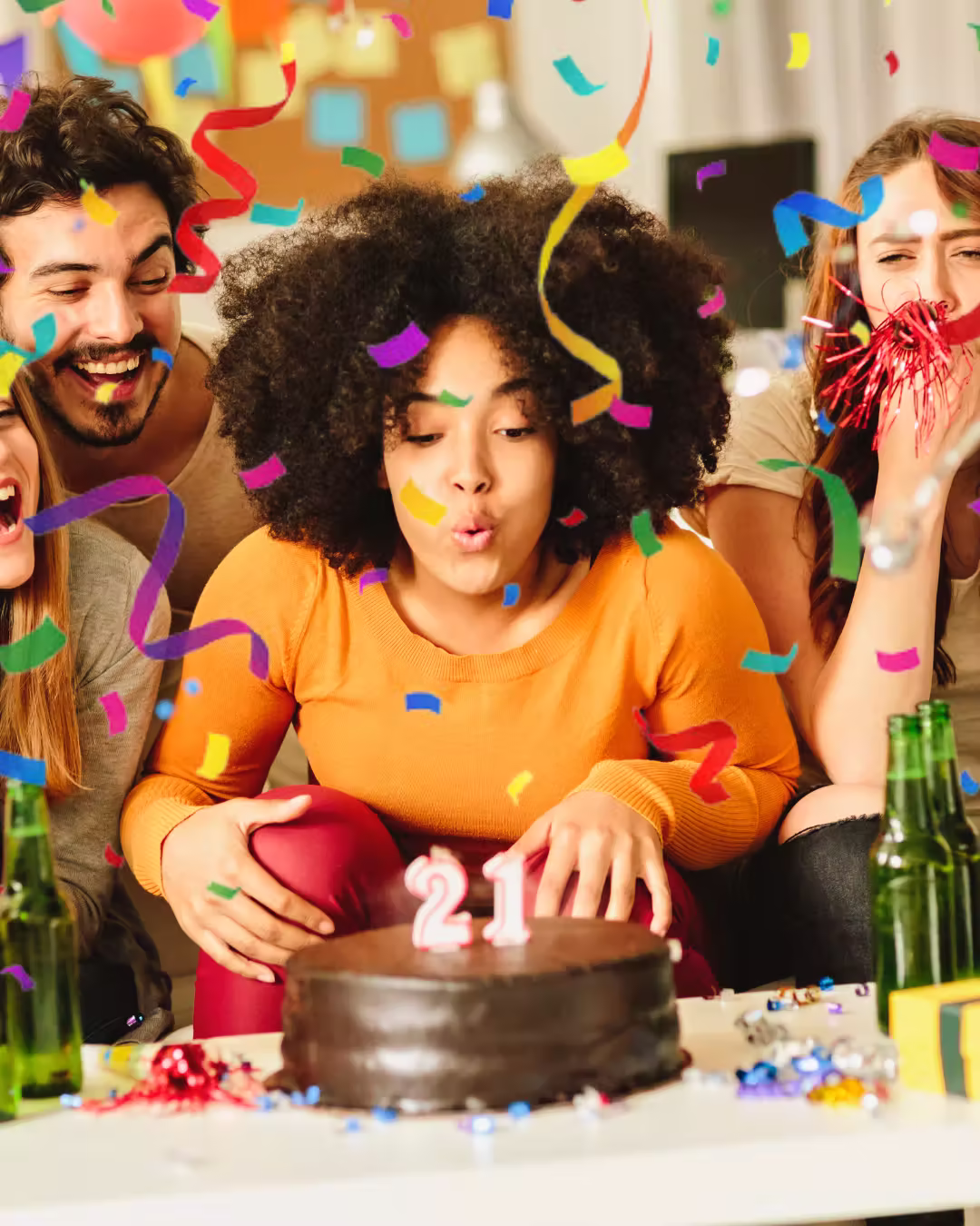 Illustration anniversaire et cadeau