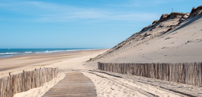 Photo Escape between ocean and forest in - Landes